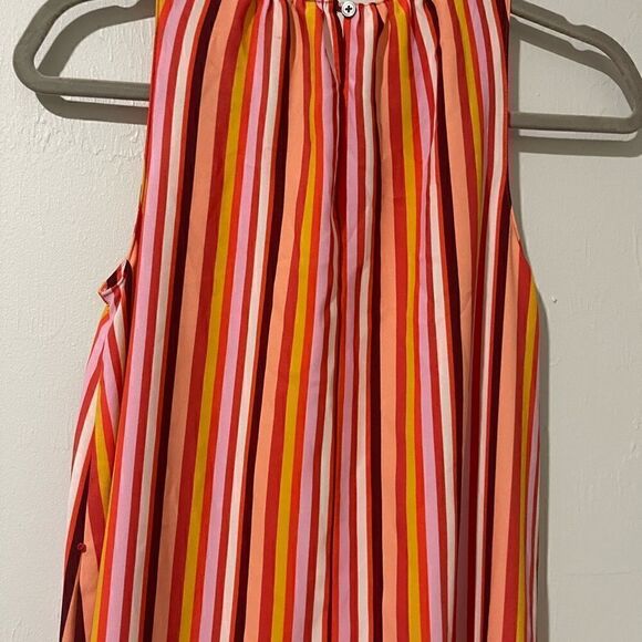 Loft long maxi dress multi color dress XS - Picture 2 of 7
